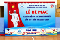 Lễ bế mạc Đại hội Thể dục thể thao sinh viên Trường Đại học Nha Trang